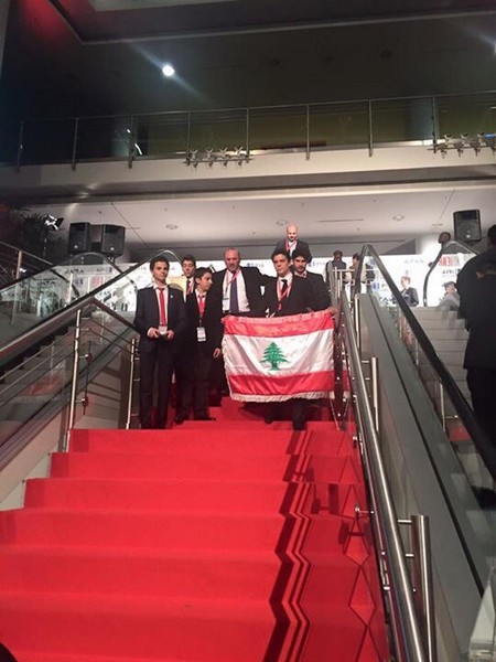 INEA 2015 awards Gold Medal and 2 prizes to young Lebanese team.
